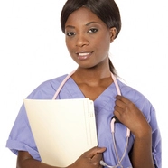 female doctor with folder - Photo by ChristopherBernard