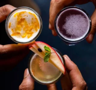 3 Drinks at a bar - Image by Ronald Fernandes